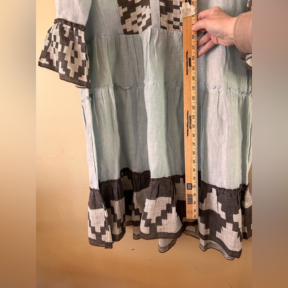 Knee length 100% linen dress - Picture 11 of 11